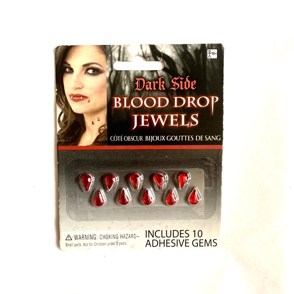 Halloween Sticky Blood Drop Jewels
